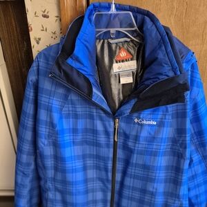 Womens Columbia OMNI HEAT 3 In One Jacket. Size 2x. GOOD CONDITION